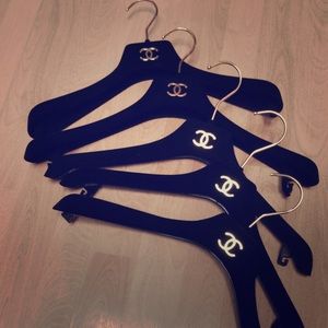 Authentic CHANEL hangers Set of 5